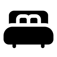 bed icon for illustration