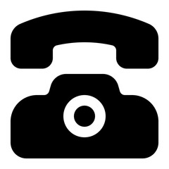 telephone icon for illustration
