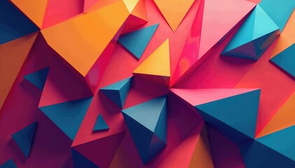 Obraz premium Abstract geometric shapes forming a repeating design , design, motif, geometric