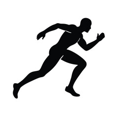 running man silhouette