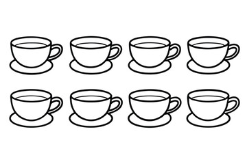 Espresso Line Art Creative Design for Coffee Illustration Artwork 
