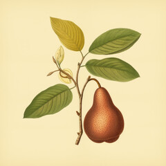 botanical illustration old vintage medieval 