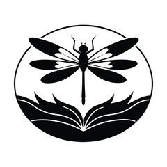 black and white butterfly