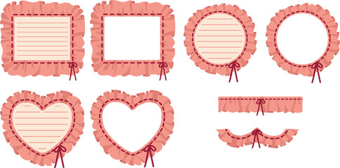 frill  memo pad © diansari