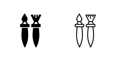 Brush Icon Design