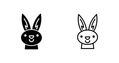 Easter Bunny Icon Design