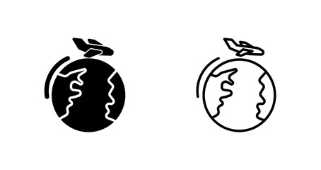 Holiday Travel Icon Design