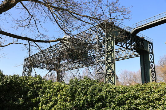 Blick auf das Schiffshebewerk Henrichenburg in Castrop-Rauxel