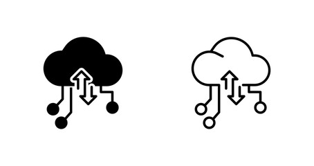 Cloud Computing Icon Design