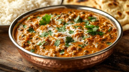 Warm hearty curry packed with bold spices high resolution picture