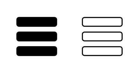 Obraz premium Menu Icon Design