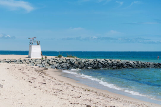 Inkwell beach in oak bluffs on martha's vineyard