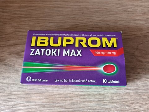 Ibuprom Zatoki Max pain killer