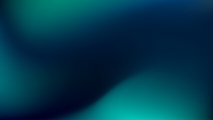 Abstract dark green liquid neon blurred soft colourful gradient background. Gradient mesh. Modern template for design concepts, wallpapers, presentations, posters, prints and web. Vector illustration.
