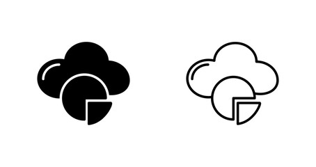 Obraz premium Pie Chart Icon Design