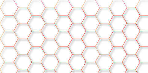 Luxury hexagonal abstract black metal background with golden light lines. Dark 3d geometric texture illustration. Black Hexagonal Pattern Metallic background with black and gold 3d