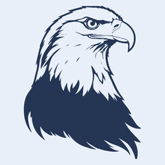 agle-head silhouette