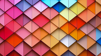 Vibrant Mosaic: A Colorful Tapestry