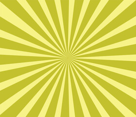 Fototapeta premium Sunbeams: Yellow rays background