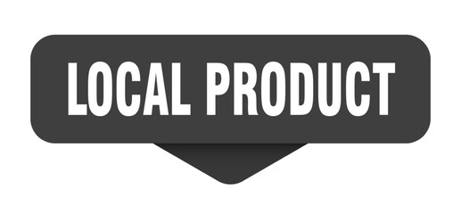 local product sticker. local product sign on transparent background