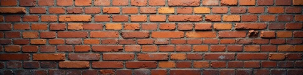 Obraz premium Weathered brick wall with aged grunge texture in a rustic environment, distressed, white, weathered