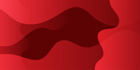 Red abstract background. Dynamic shapes composition. Eps10 vector
