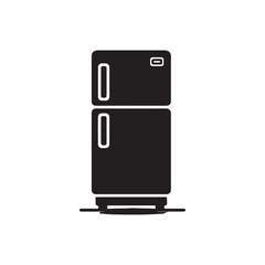 fridge silhouette vector art