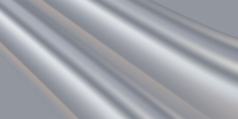 Metal silver texture background or aluminum brushed silver texture with reflection.Abstract background for wallpaper. Vector illustration modern