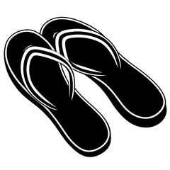 flip flops vector