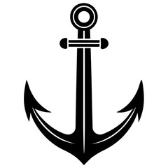anchor on a white background