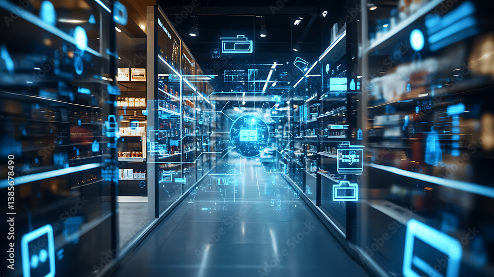 Poster an ai powered system enhancing personalized shopping experiences by analyzing real time consumer pre