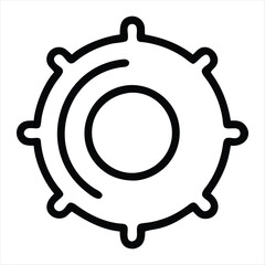 Fototapeta premium setting silhouette vector style