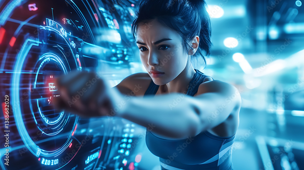 Poster an ai powered system enhancing personalized workout routines by analyzing real time fitness data and