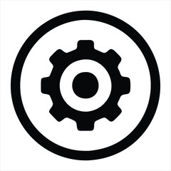 setting silhouette vector style