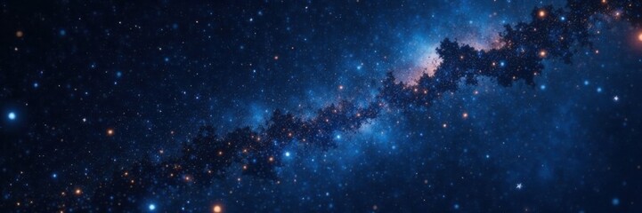 Fototapeta premium Dark canvas with twinkling stars against dark space, , stars night sky astronomy celestial, universe