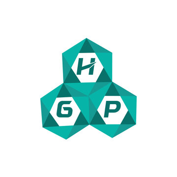 HGP creative minimalist letter logo. HGP unique vector initials alphabet letter logo design