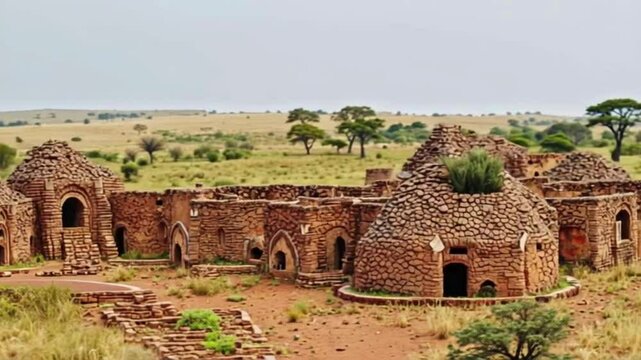 Great Zimbabwe, Zimbabwe - A medieval trading hub built by the Gokomere people