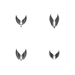 Obraz premium Set of Fairy fan bundle vector illustration