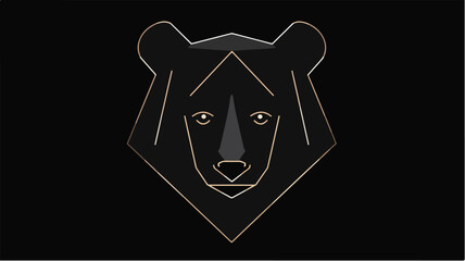 wolf head silhouette