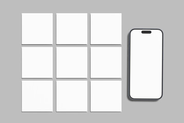 social media post mockup