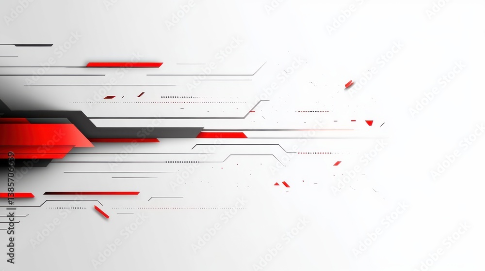 Poster a sharp, angular line border with crisp, defined edges, ideal for tech-themed designs, website templ