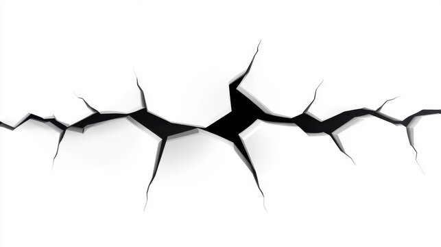 Broken border line, an interrupted line with gaps, creating a dynamic effect for creative or artistic projects.