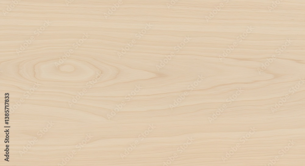 Aufkleber light wood grain texture background with natural rings and patterns