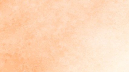 水彩風の背景フレーム素材 チラシ・Web・動画 背景素材 16:9サイズ オレンジ
