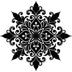 vector floral ornament