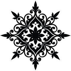 vector floral ornament
