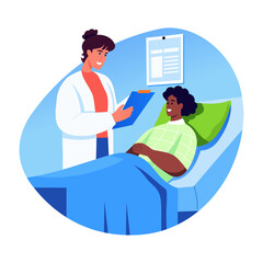 Citizen Rights Flat Style Illustrations