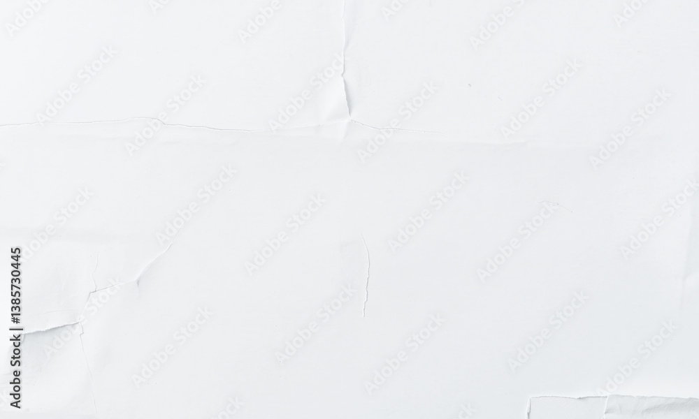 Aufkleber textured white paper background with subtle creases and folds, perfect for various design projects a