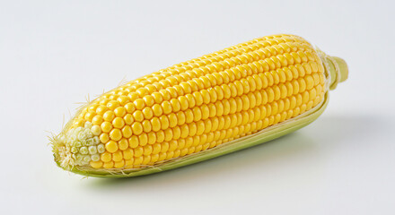 corn on a white background
