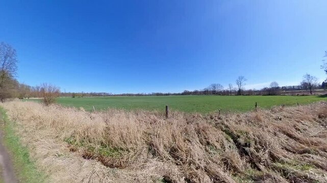 Fr&uuml;hlingslandschaft in Deutschland - Pollenflug und Allergene f&uuml;r Pollenallergiker und Menschen mit einer Pollenallergie
